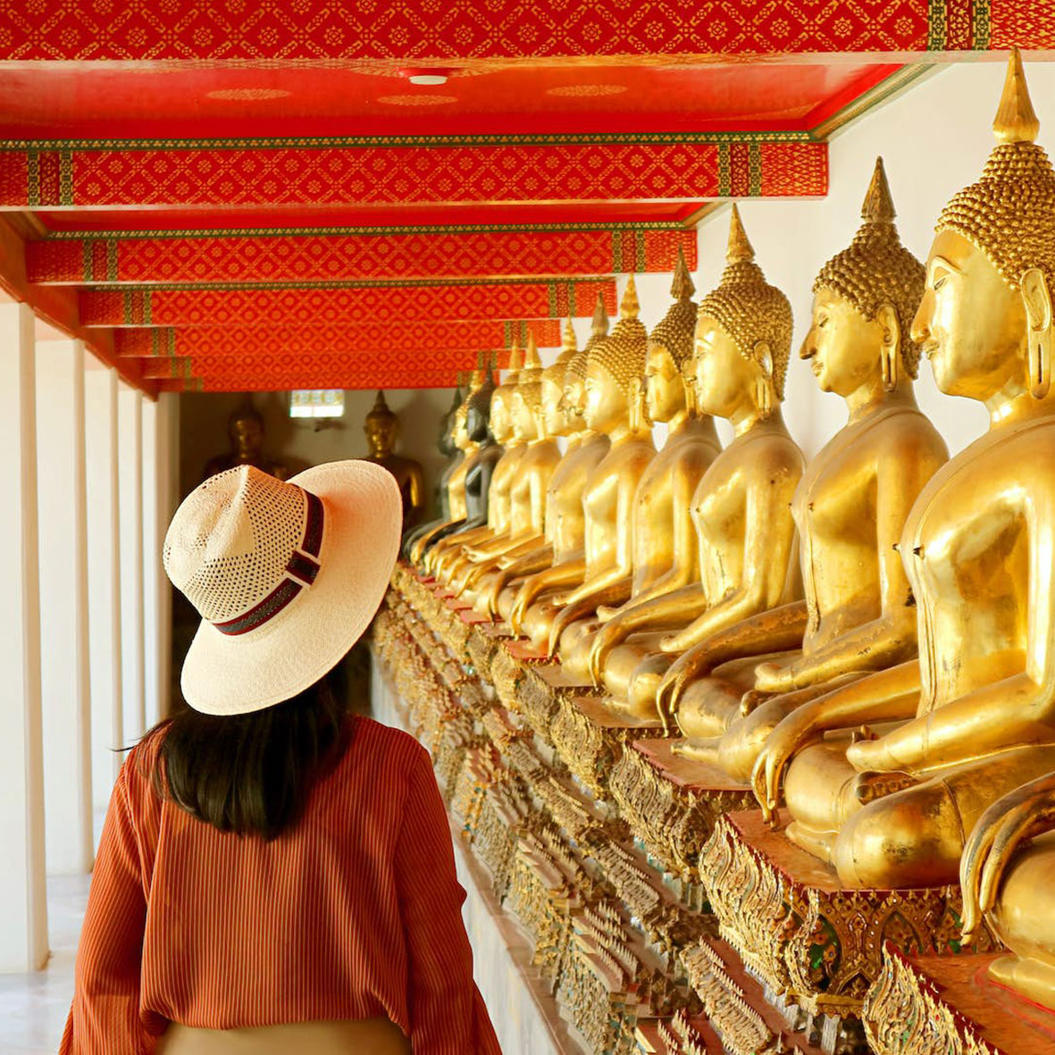  بوداي خوابيده يا وات فو (Wat Pho (Temple of the Reclining Buddha